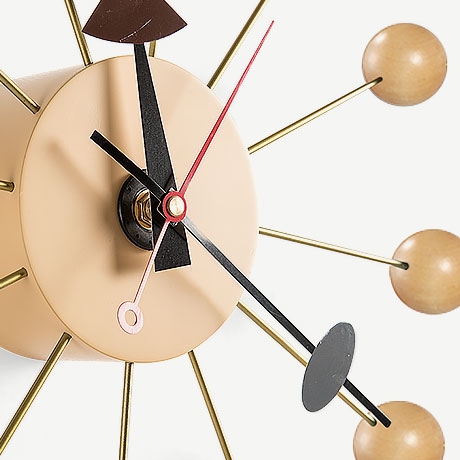 george nelson ball clock'in resmi