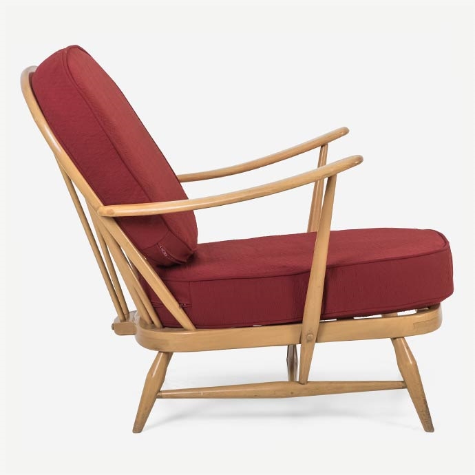 ercol vintage windsor armchair'in resmi
