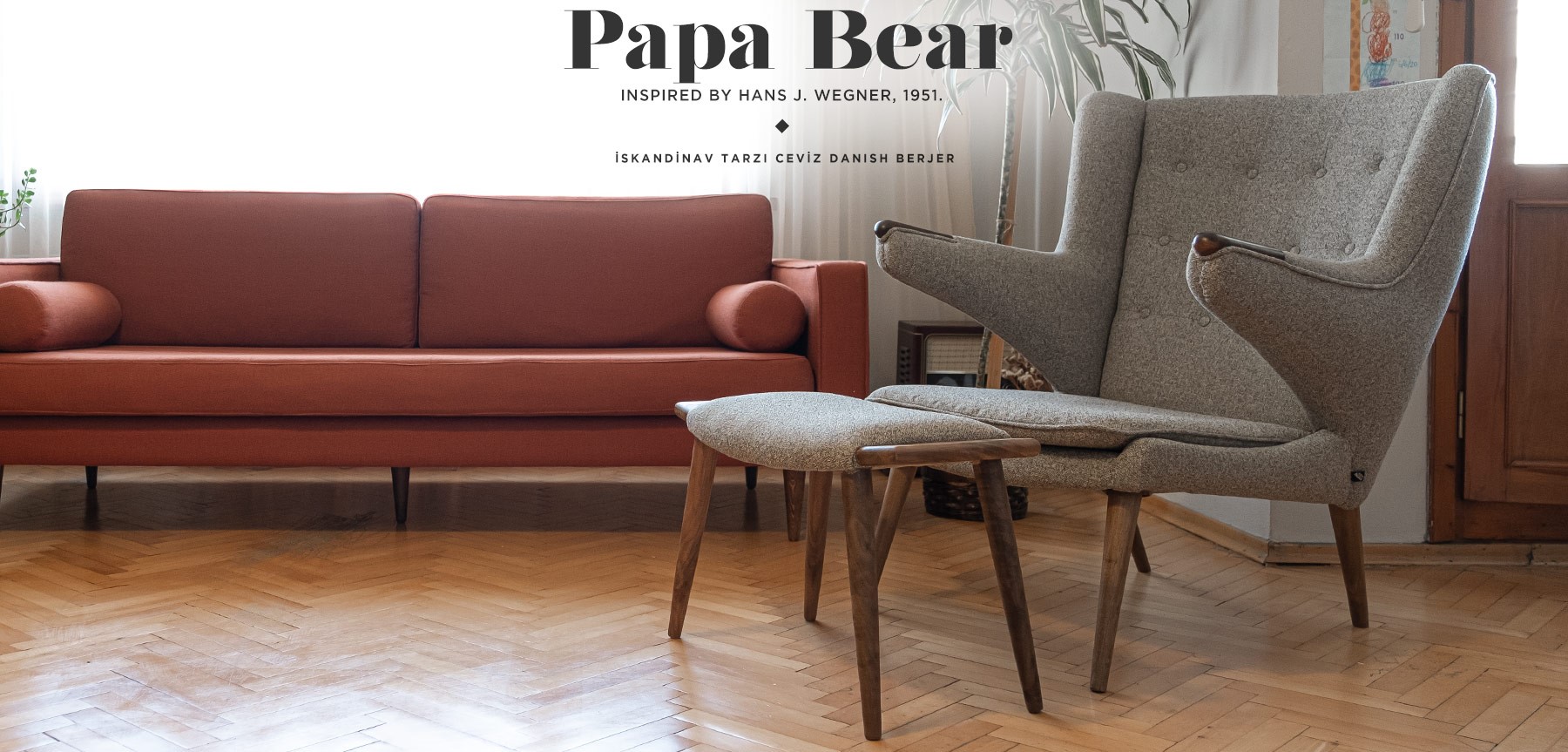 papa bear chair'in resmi